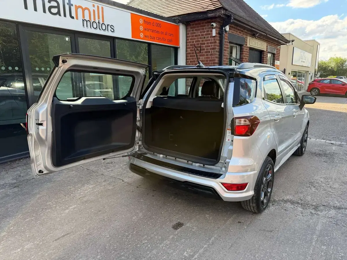 Used Ford Ecosport ST-Line 125 HP (91 kW) 2019 Silver SUV