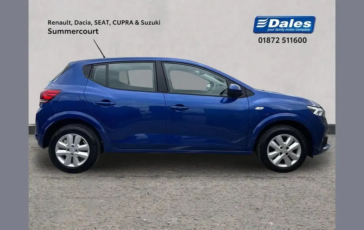 Used Dacia Sandero Expression 90 HP (66 kW) 2023 Blue Hatchback