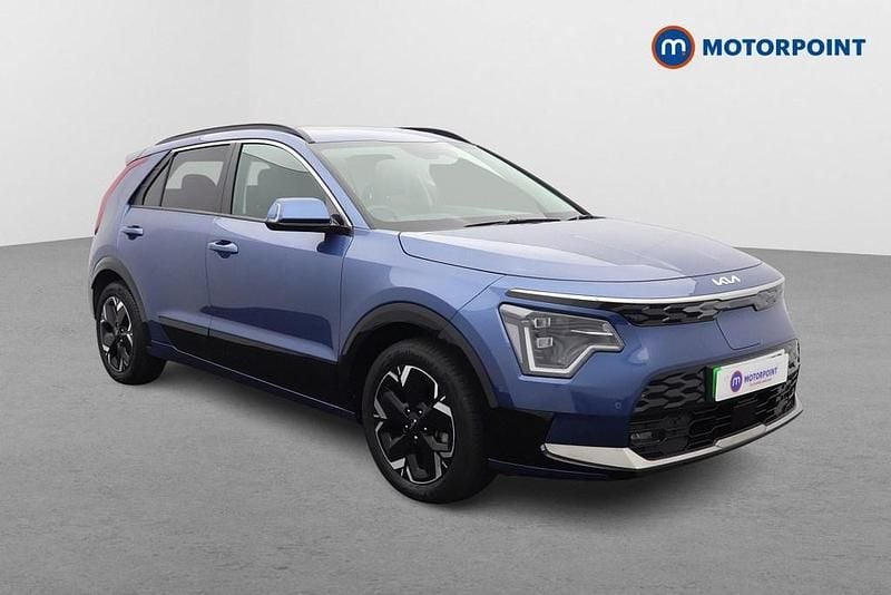 Blue Used 2024 Kia e-Niro 4 SUV | £24,799 (Expensive) - Image 1/4