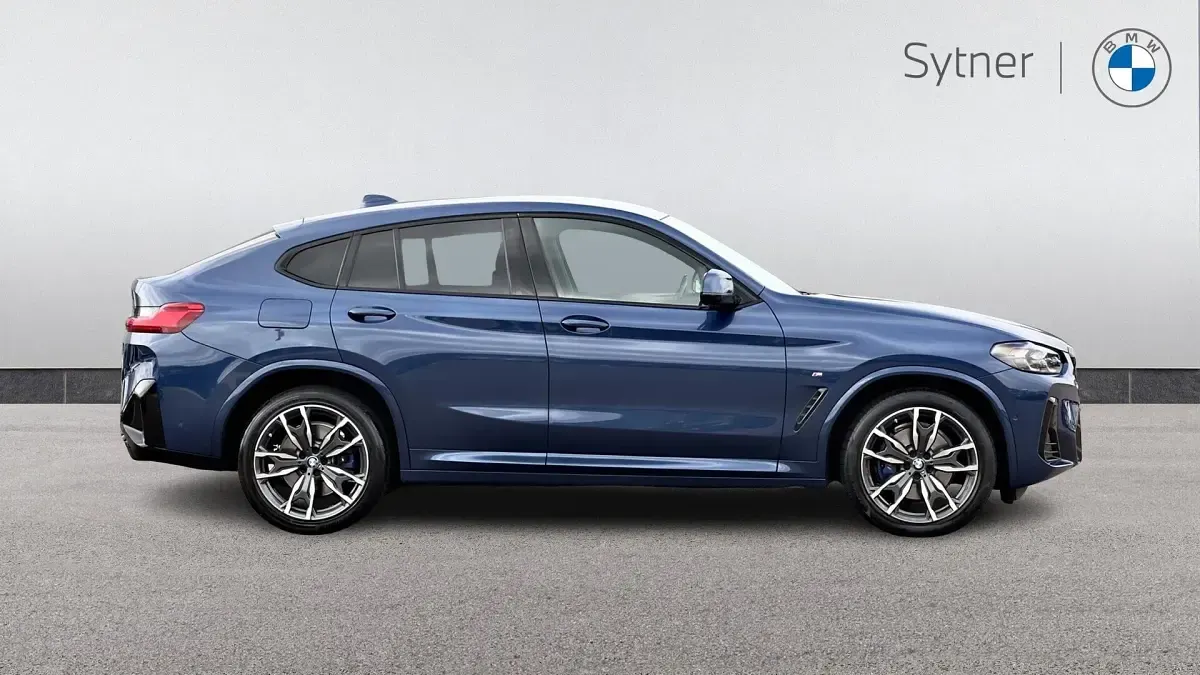 Used BMW X4 M Sport 187 HP (137 kW) 2023 Blue SUV