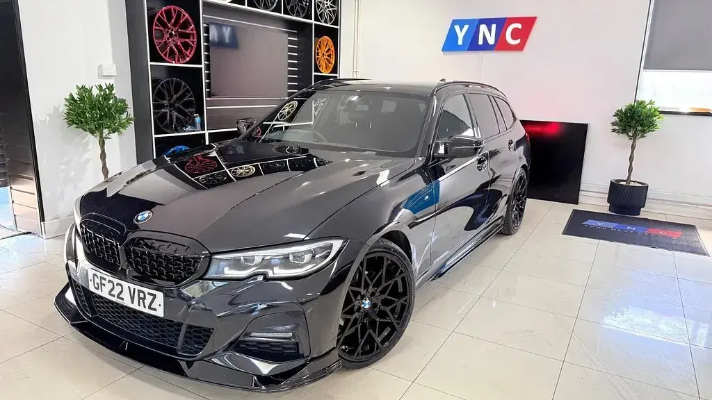 Used BMW 320 M Sport 2022 Black Estate