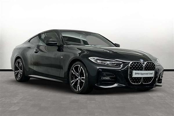 Black Used 2022 BMW 420 M Sport Coupe | £26,400 (Super price) - Image 1/3