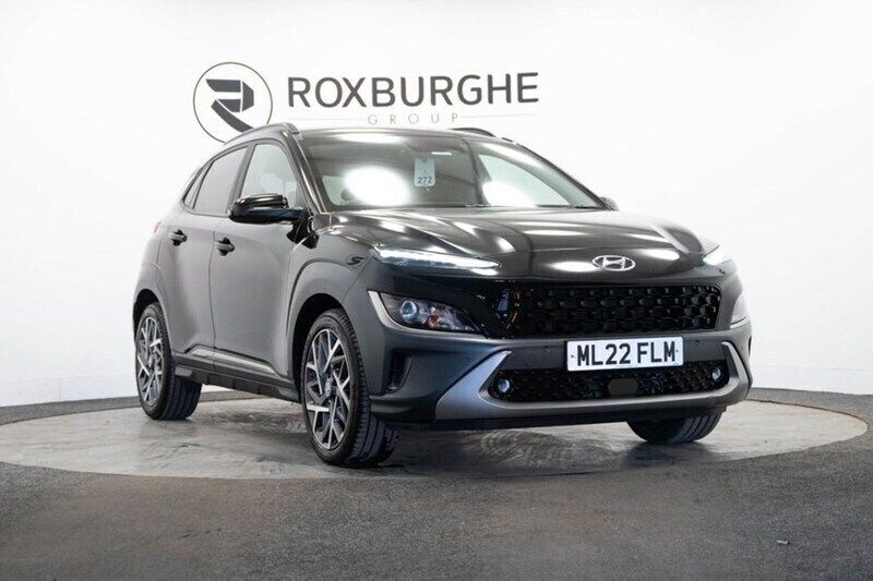 Black Used 2022 Hyundai Kona Premium SUV | £16,540 (Good price) - Image 1/1