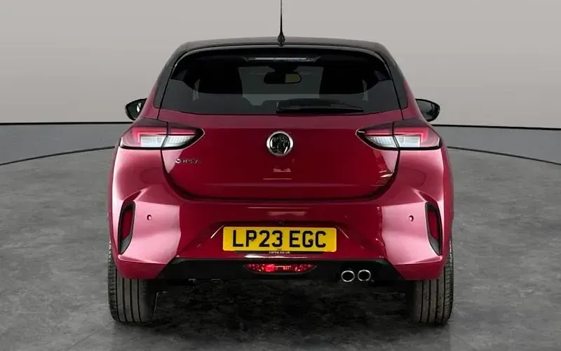 Used Vauxhall Corsa Ultimate 131 HP (96 kW) 2023 Red Hatchback