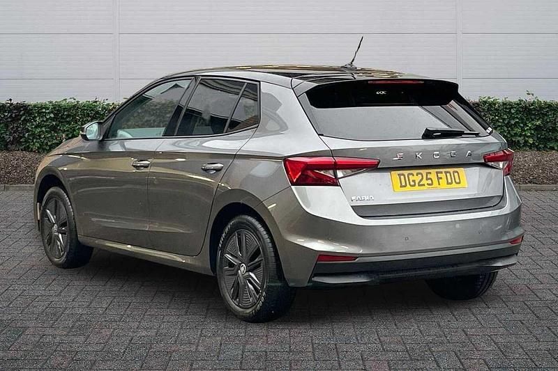 Used Skoda Fabia Colour Edition 85 HP (62 kW) 2025 Graphite grey metallic black magic pearl effect Hatchback