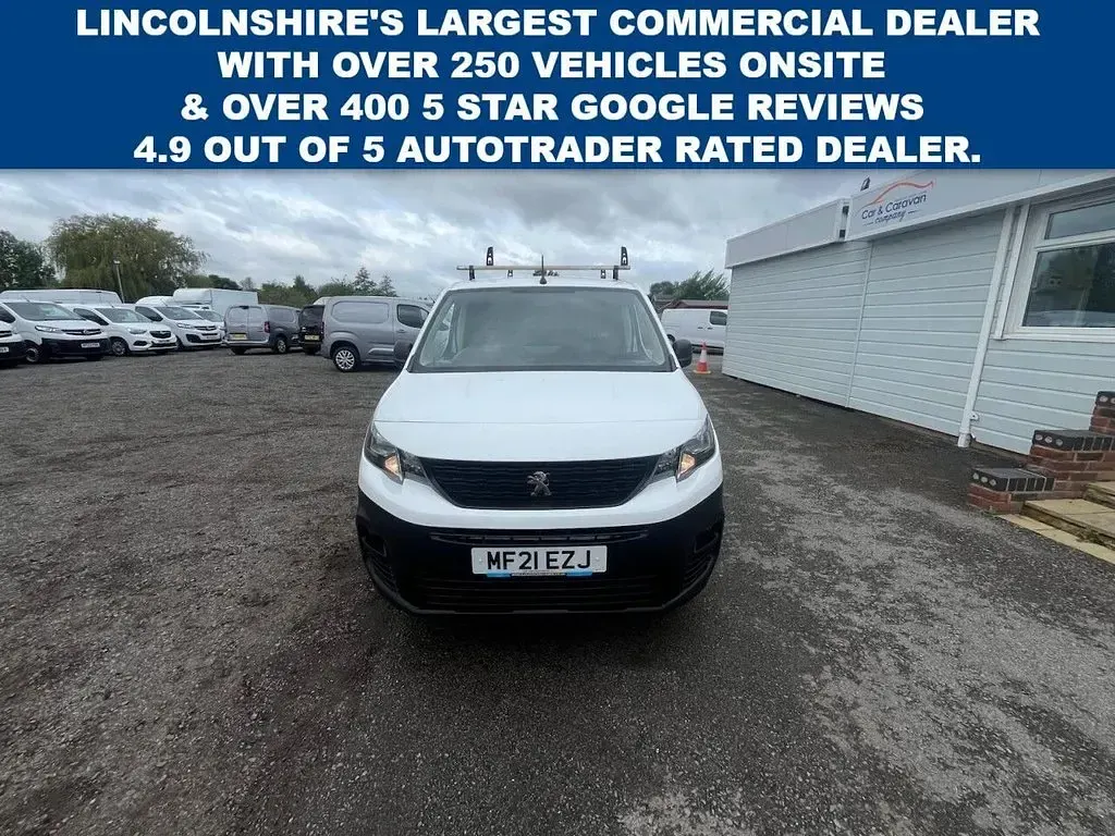Used Peugeot Partner 2021 White MPV