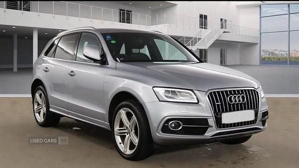 Silver Used 2015 Audi Q5 S-line plus SUV | £12,945 (Fair price) - Image 1/2