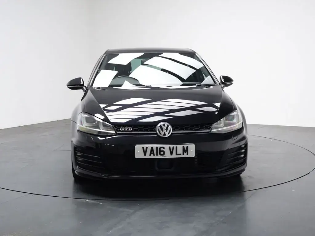 Used VW Golf VII GTD 184 HP (135 kW) 2016 Black Hatchback