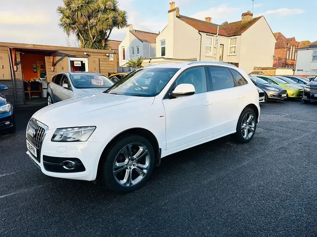 Used Audi Q5 S-Line 240 HP (176 kW) 2012 White SUV