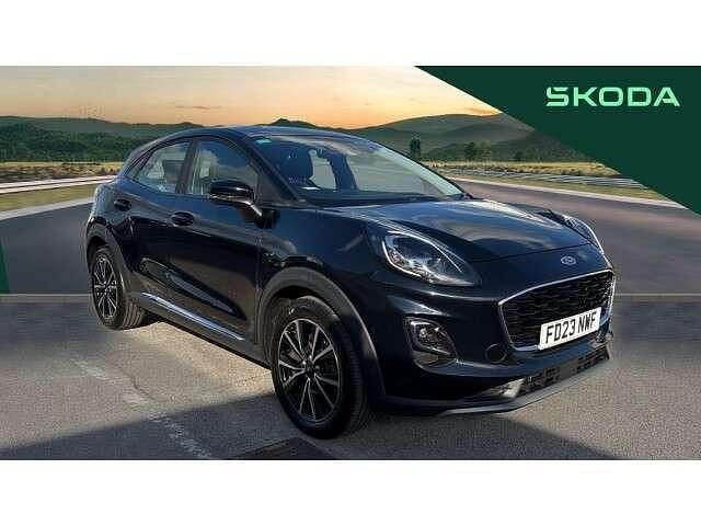 Black Used 2023 Ford Puma Gen-E Titanium SUV | £14,923 (Good price) - Image 1/4