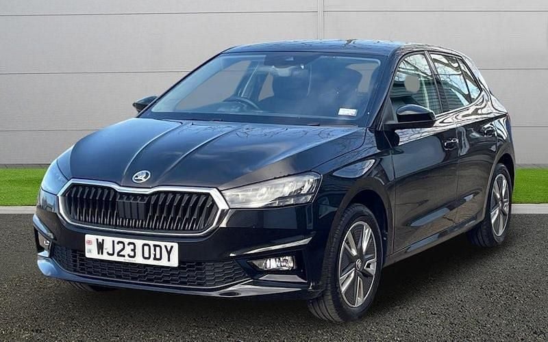 Used Skoda Fabia SE L 110 HP (80 kW) 2023 Black Hatchback