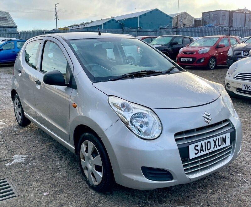 Silver Used 2010 Suzuki Alto SZ3 Hatchback | £1,650 (Fair price) - Image 1/4