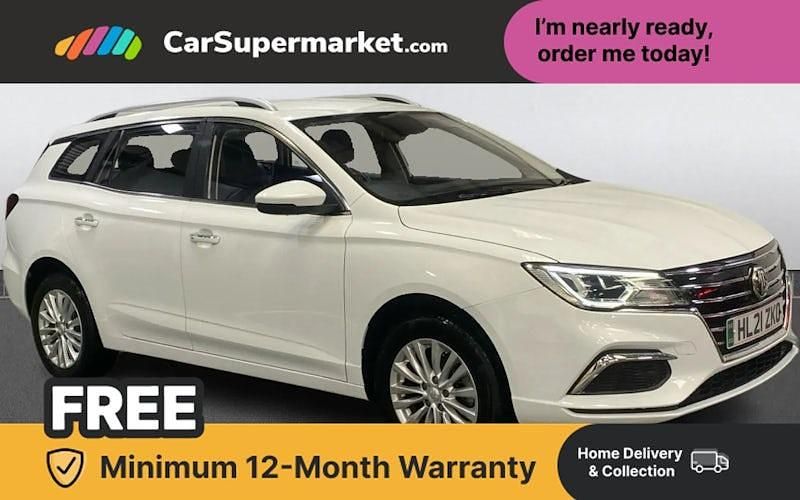 Used MG MG5 EV Exclusive 114 kW (156 HP) 2021 White Estate