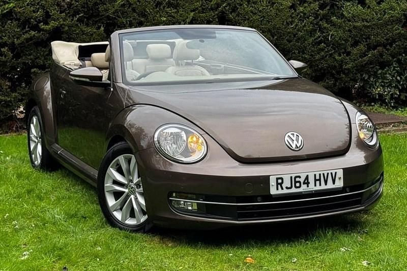 Brown Used 2015 VW Beetle Design Cabriolet | £6,950 (Good price) - Image 1/1
