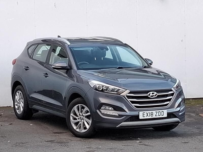 Grey Used 2018 Hyundai Tucson SE SUV | £9,998 (Good price) - Image 1/4