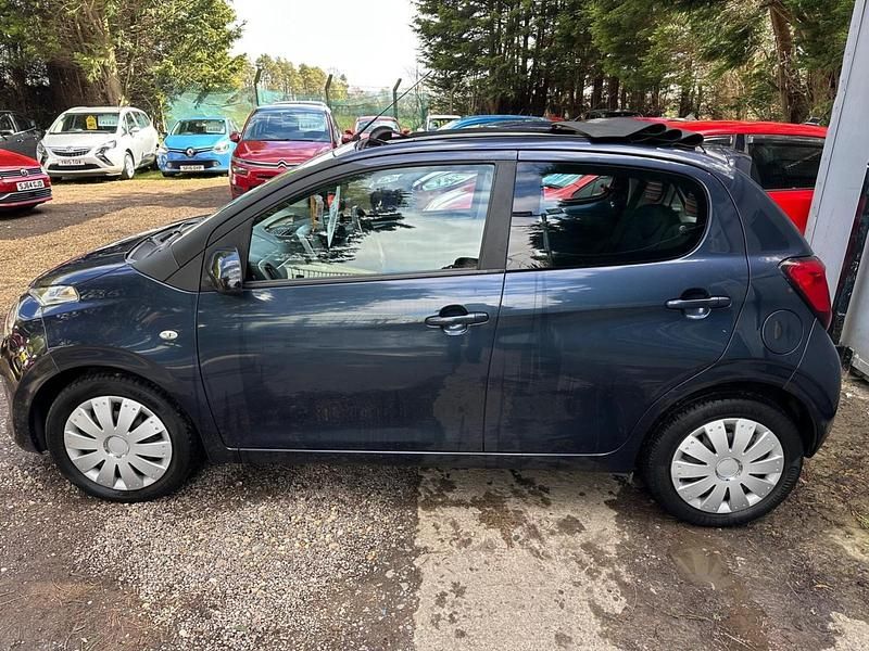 Usado Citroën C1 Feel 82 HP (60 kW) 2017 Azul Citadino