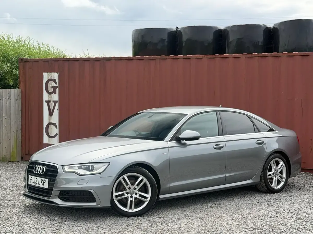 Used Audi A6 S-Line 175 HP (128 kW) 2013 Grey Sedan
