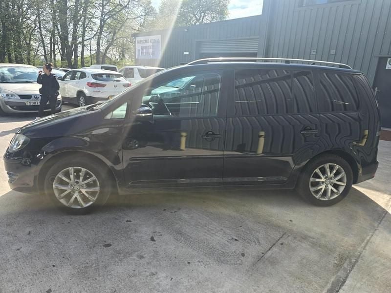 Used VW Touran Match 2010 Black MPV