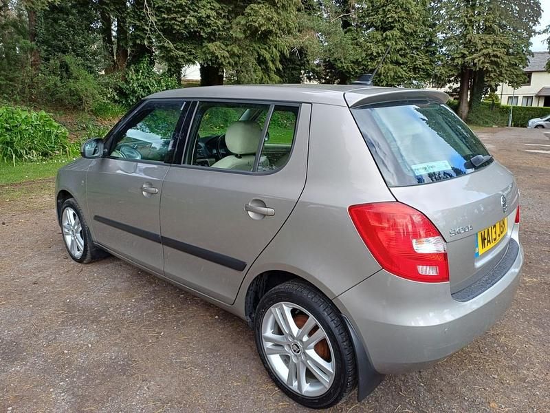 Used Skoda Fabia Elegance 2013 Beige Hatchback