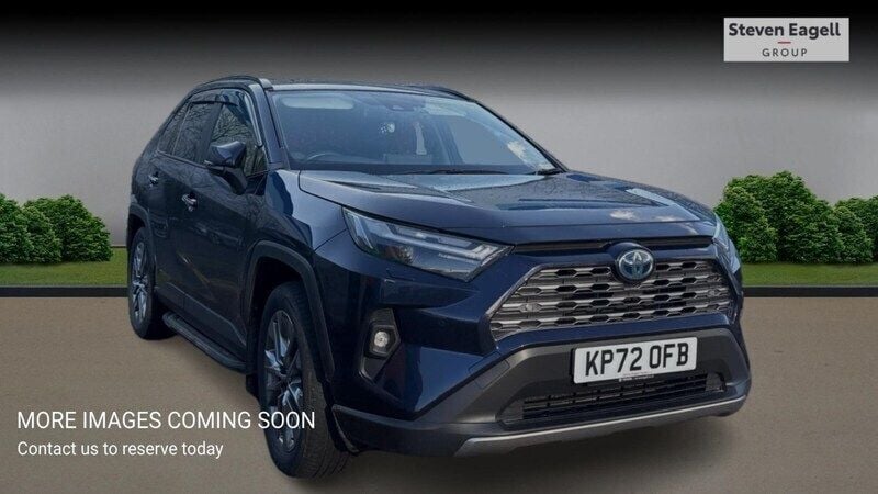 Blue Used 2022 Toyota RAV4 Hybrid SUV | £29,508 (A bit pricey) - Image 1/4