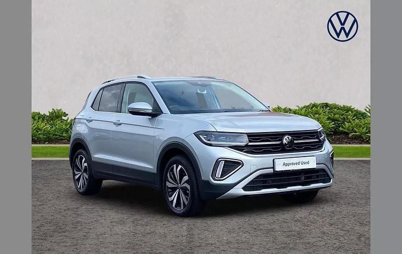 Silver Used 2024 VW T-Cross Style SUV | £22,000 - Image 1/4