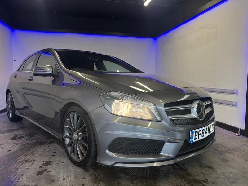 Used Mercedes A200 AMG 136 HP (100 kW) 2014 Grey Hatchback
