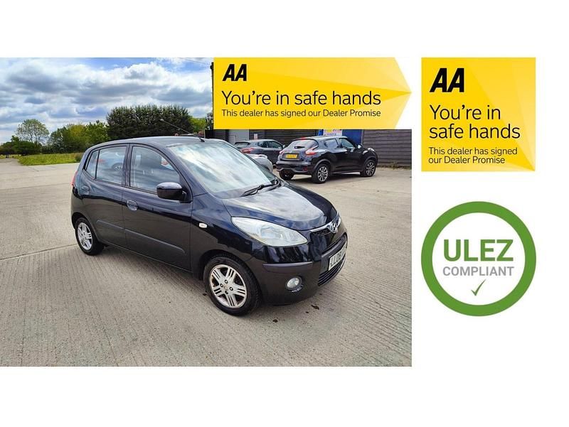 Black Used 2008 Hyundai i10 Comfort Hatchback | £1,999 (Fair price) - Image 1/4