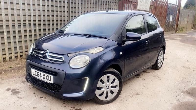 Used Citroën C1 Feel 68 HP (50 kW) 2015 Blue Hatchback