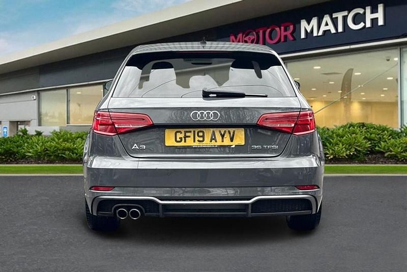 Used Audi A3 Sportback S-Line 2019 Grey Hatchback