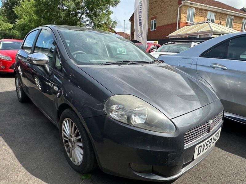 Grey Used 2009 Fiat Grande Punto Hatchback | £599 - Image 1/4