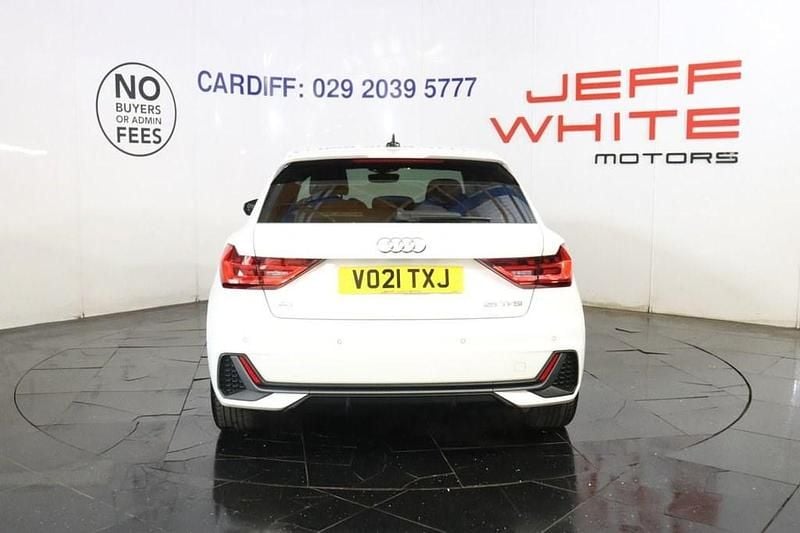 Used Audi A1 Sportback S-Line 95 HP (69 kW) 2021 White Hatchback