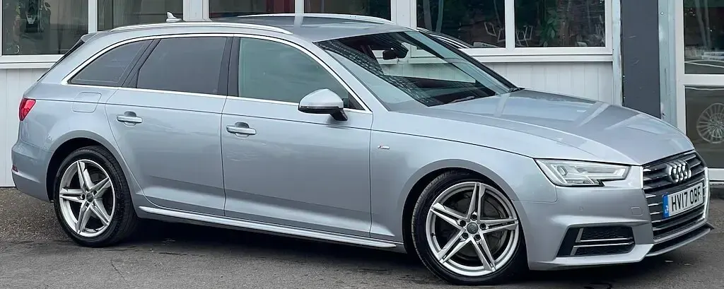Used Audi A4 S-Line 150 HP (110 kW) 2017 Silver Estate