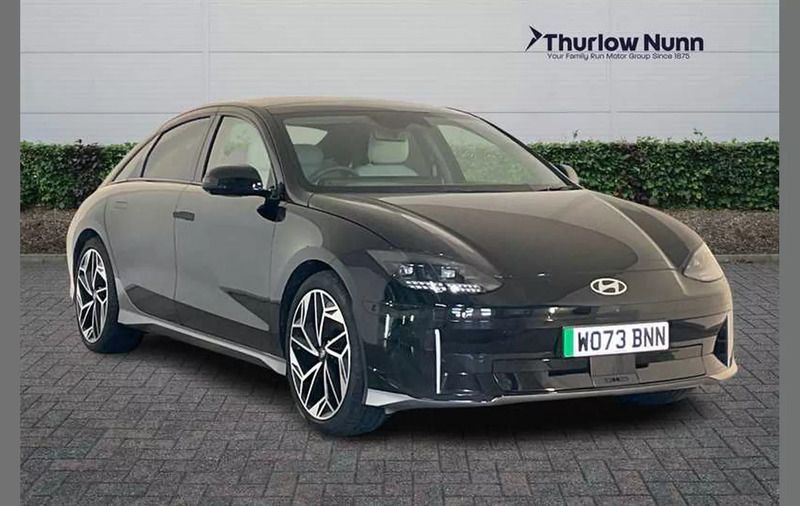 Black Used 2024 Hyundai Ioniq 6 Ultimate Sedan | £26,990 - Image 1/4