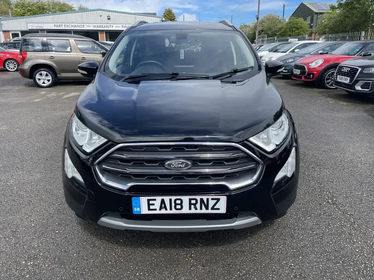 Używany Ford Ecosport Titanium 100 KM (73 kW) 2018 Czarny SUV