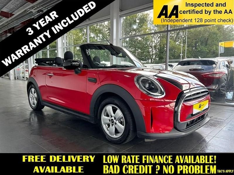 Red Used 2021 Mini Cooper Cabriolet Classic Cabriolet | £17,295 (Fair price) - Image 1/2
