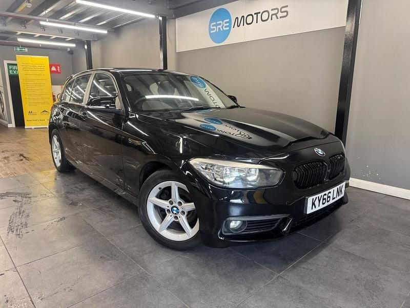 Black Used 2016 BMW 116 Efficient Dynamics Hatchback | £4,795 (Fair price) - Image 1/4