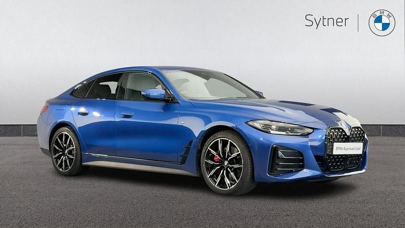 Blue Used 2022 BMW 420 Gran Coupé M Sport Coupe | £28,000 (Super price) - Image 1/4