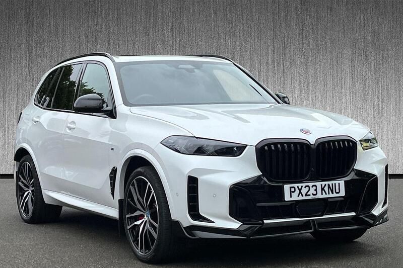 White Used 2023 BMW X5 M Sport SUV | £65,950 - Image 1/3