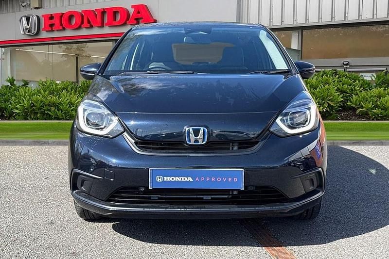 Begagnad Honda Jazz SR 2023 Blå Halvkombi
