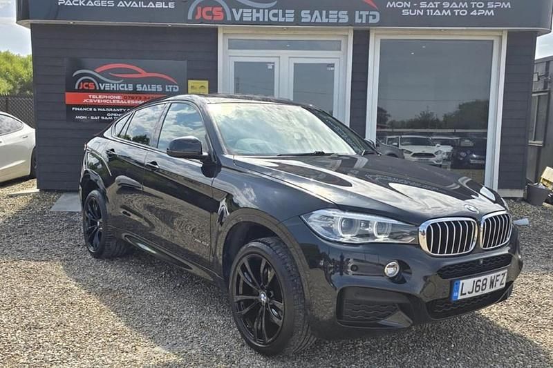 Black Used 2018 BMW X6 M Sport SUV | £18,995 (Fair price) - Image 1/1
