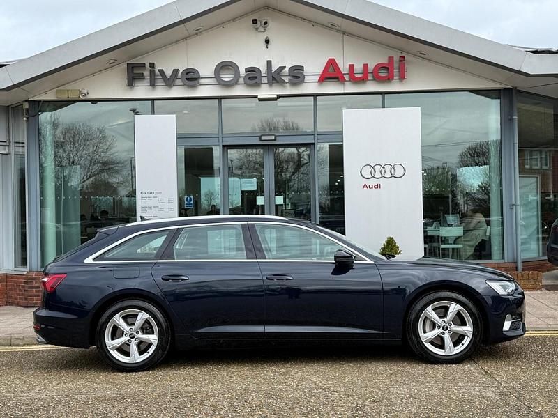 Used Audi A6 Sport 265 HP (194 kW) 2024 Blue Estate