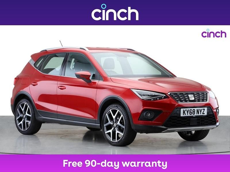 Red Used 2018 Seat Arona XCELLENCE Lux SUV | £9,839 (Fair price) - Image 1/3