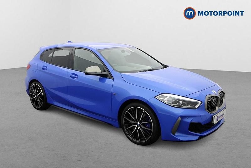 Used BMW M135 306 HP (225 kW) 2023 Blue Hatchback
