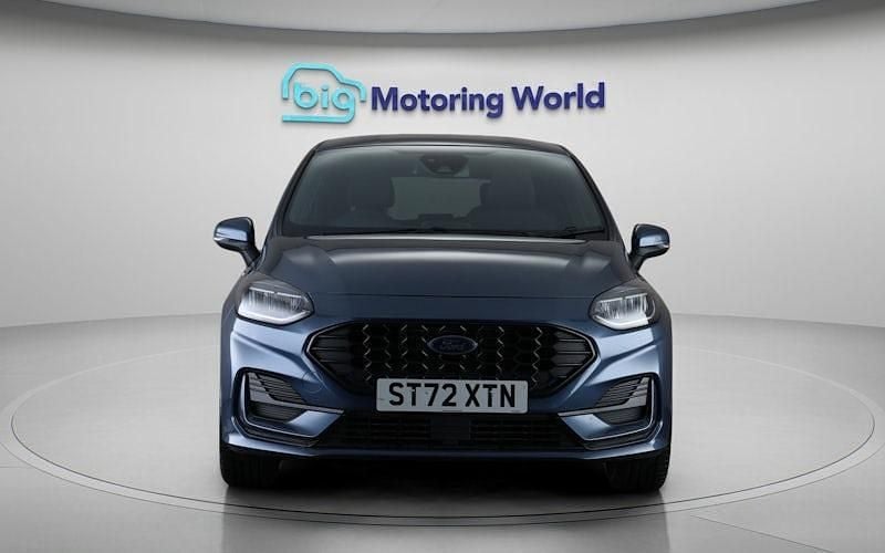 Used Ford Fiesta ST-Line X 125 HP (91 kW) 2023 Blue Hatchback