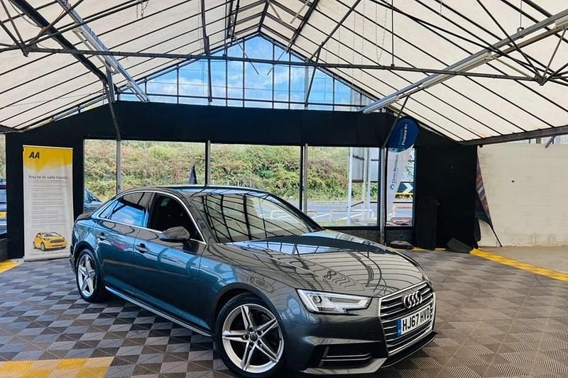 Grey Used 2017 Audi A4 S-Line Sedan | £14,695 (Fair price) - Image 1/1