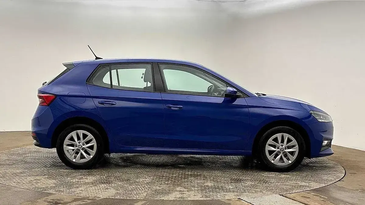 Gebraucht Skoda Fabia Comfort 59 PS (43 kW) 2022 Blau Kleinwagen