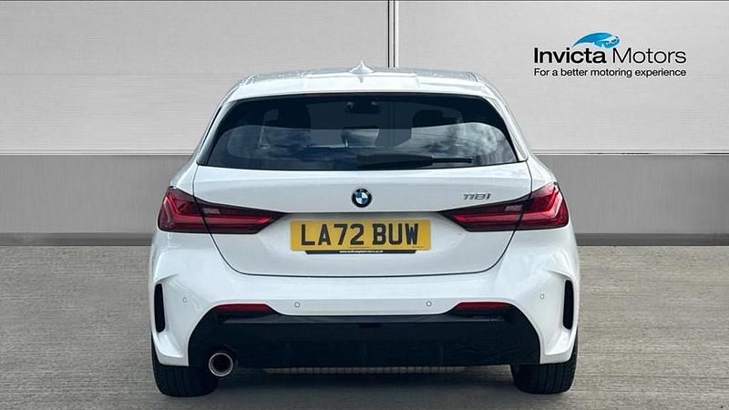 Used BMW 118 M Sport 136 HP (100 kW) 2023 White Hatchback