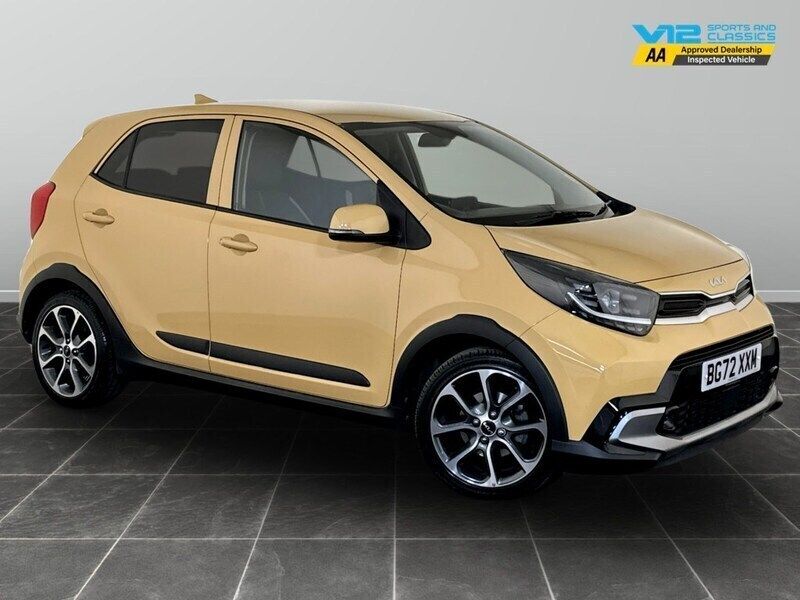 Yellow Used 2022 Kia Picanto X-Line Hatchback | £11,295 (Good price) - Image 1/2
