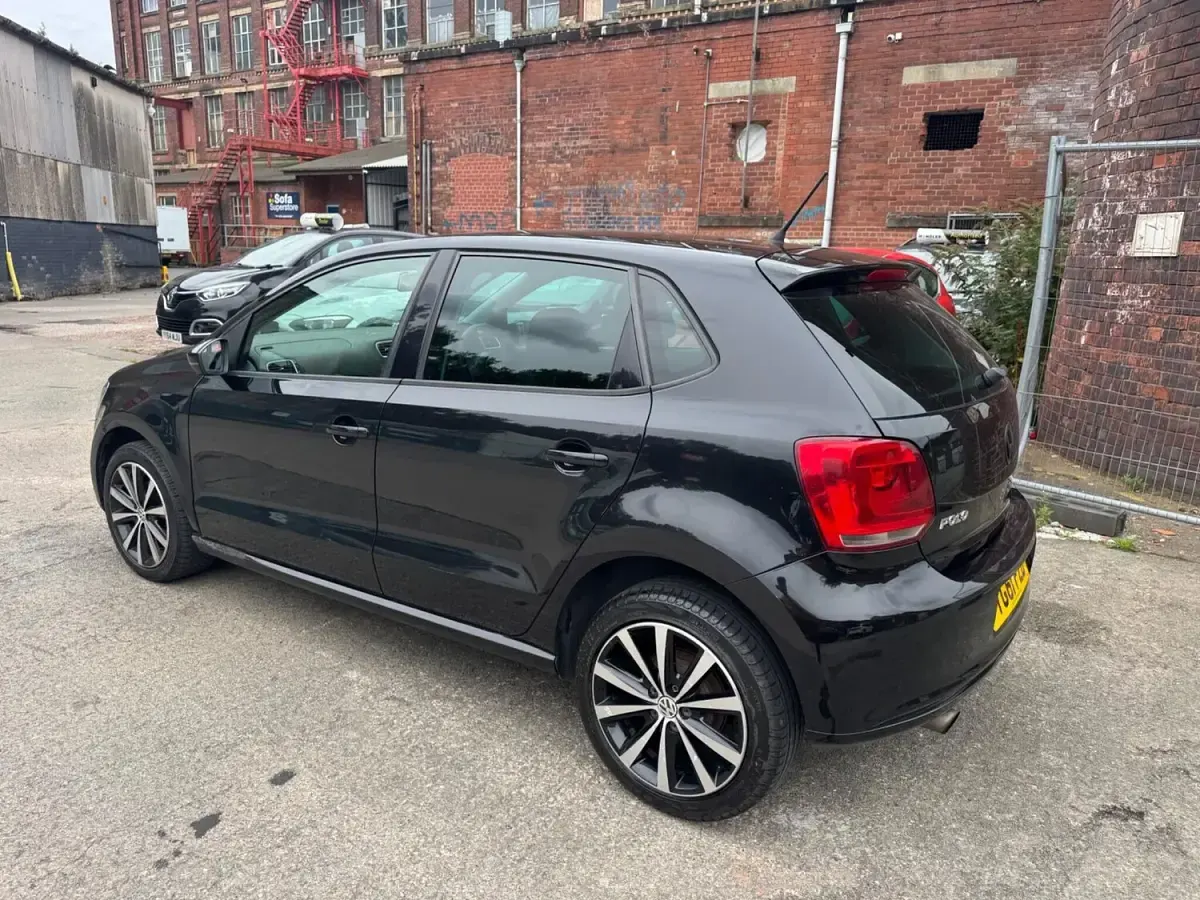 Used VW Polo Match 83 HP (61 kW) 2011 Black Hatchback