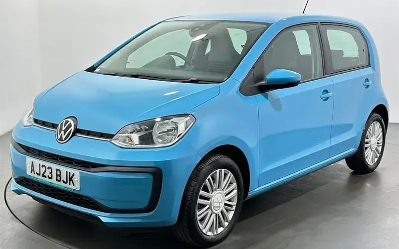 Used VW up! 65 HP (47 kW) 2023 Blue Hatchback